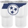 20 oz. Tall Stainless Steel Vacuum Insulated Tumbler White Thumbnail