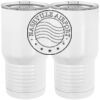 20 oz. Tall Stainless Steel Vacuum Insulated Tumbler White Thumbnail
