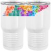 20 oz. Tall Stainless Steel Vacuum Insulated Tumbler White Thumbnail