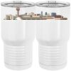 20 oz. Tall Stainless Steel Vacuum Insulated Tumbler White Thumbnail