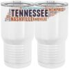 20 oz. Tall Stainless Steel Vacuum Insulated Tumbler White Thumbnail