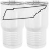 20 oz. Tall Stainless Steel Vacuum Insulated Tumbler White Thumbnail