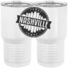 20 oz. Tall Stainless Steel Vacuum Insulated Tumbler White Thumbnail