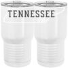 20 oz. Tall Stainless Steel Vacuum Insulated Tumbler White Thumbnail