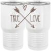 20 oz. Tall Stainless Steel Vacuum Insulated Tumbler White Thumbnail
