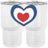 20 oz. Tall Stainless Steel Vacuum Insulated Tumbler White Thumbnail