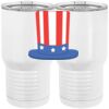 20 oz. Tall Stainless Steel Vacuum Insulated Tumbler White Thumbnail