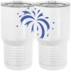 20 oz. Tall Stainless Steel Vacuum Insulated Tumbler White Thumbnail