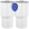 20 oz. Tall Stainless Steel Vacuum Insulated Tumbler White Thumbnail