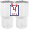 20 oz. Tall Stainless Steel Vacuum Insulated Tumbler White Thumbnail
