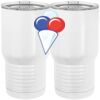 20 oz. Tall Stainless Steel Vacuum Insulated Tumbler White Thumbnail