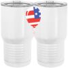 20 oz. Tall Stainless Steel Vacuum Insulated Tumbler White Thumbnail