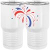 20 oz. Tall Stainless Steel Vacuum Insulated Tumbler White Thumbnail