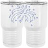 20 oz. Tall Stainless Steel Vacuum Insulated Tumbler White Thumbnail
