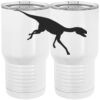 20 oz. Tall Stainless Steel Vacuum Insulated Tumbler White Thumbnail