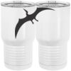 20 oz. Tall Stainless Steel Vacuum Insulated Tumbler White Thumbnail
