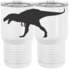 20 oz. Tall Stainless Steel Vacuum Insulated Tumbler White Thumbnail