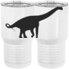 20 oz. Tall Stainless Steel Vacuum Insulated Tumbler White Thumbnail