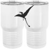 20 oz. Tall Stainless Steel Vacuum Insulated Tumbler White Thumbnail