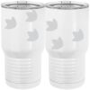 20 oz. Tall Stainless Steel Vacuum Insulated Tumbler White Thumbnail