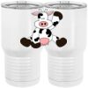20 oz. Tall Stainless Steel Vacuum Insulated Tumbler White Thumbnail
