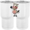 20 oz. Tall Stainless Steel Vacuum Insulated Tumbler White Thumbnail