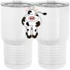 20 oz. Tall Stainless Steel Vacuum Insulated Tumbler White Thumbnail