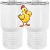 20 oz. Tall Stainless Steel Vacuum Insulated Tumbler White Thumbnail