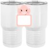 20 oz. Tall Stainless Steel Vacuum Insulated Tumbler White Thumbnail