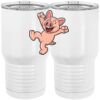 20 oz. Tall Stainless Steel Vacuum Insulated Tumbler White Thumbnail