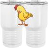 20 oz. Tall Stainless Steel Vacuum Insulated Tumbler White Thumbnail
