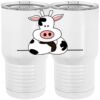 20 oz. Tall Stainless Steel Vacuum Insulated Tumbler White Thumbnail