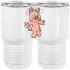20 oz. Tall Stainless Steel Vacuum Insulated Tumbler White Thumbnail