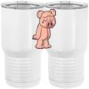 20 oz. Tall Stainless Steel Vacuum Insulated Tumbler White Thumbnail