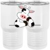 20 oz. Tall Stainless Steel Vacuum Insulated Tumbler White Thumbnail