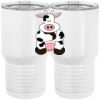 20 oz. Tall Stainless Steel Vacuum Insulated Tumbler White Thumbnail