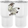 20 oz. Tall Stainless Steel Vacuum Insulated Tumbler White Thumbnail