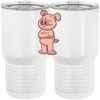 20 oz. Tall Stainless Steel Vacuum Insulated Tumbler White Thumbnail
