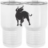20 oz. Tall Stainless Steel Vacuum Insulated Tumbler White Thumbnail