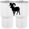 20 oz. Tall Stainless Steel Vacuum Insulated Tumbler White Thumbnail