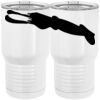 20 oz. Tall Stainless Steel Vacuum Insulated Tumbler White Thumbnail
