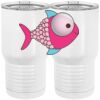 20 oz. Tall Stainless Steel Vacuum Insulated Tumbler White Thumbnail