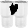 20 oz. Tall Stainless Steel Vacuum Insulated Tumbler White Thumbnail