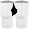 20 oz. Tall Stainless Steel Vacuum Insulated Tumbler White Thumbnail