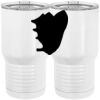 20 oz. Tall Stainless Steel Vacuum Insulated Tumbler White Thumbnail