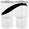 20 oz. Tall Stainless Steel Vacuum Insulated Tumbler White Thumbnail