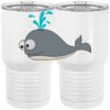 20 oz. Tall Stainless Steel Vacuum Insulated Tumbler White Thumbnail