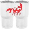 20 oz. Tall Stainless Steel Vacuum Insulated Tumbler White Thumbnail