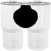 20 oz. Tall Stainless Steel Vacuum Insulated Tumbler White Thumbnail