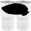 20 oz. Tall Stainless Steel Vacuum Insulated Tumbler White Thumbnail
